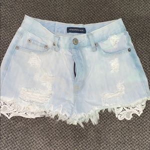 Jean shorts